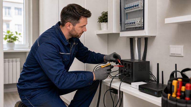 Подключение UPS дома: резервное питание и безопасность