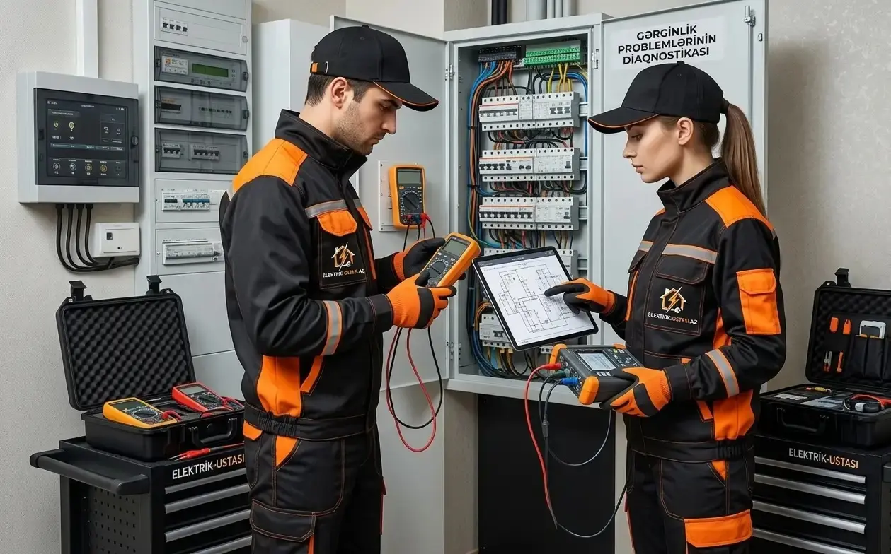 Gərginlik problemlərinin diaqnostikası və həlli