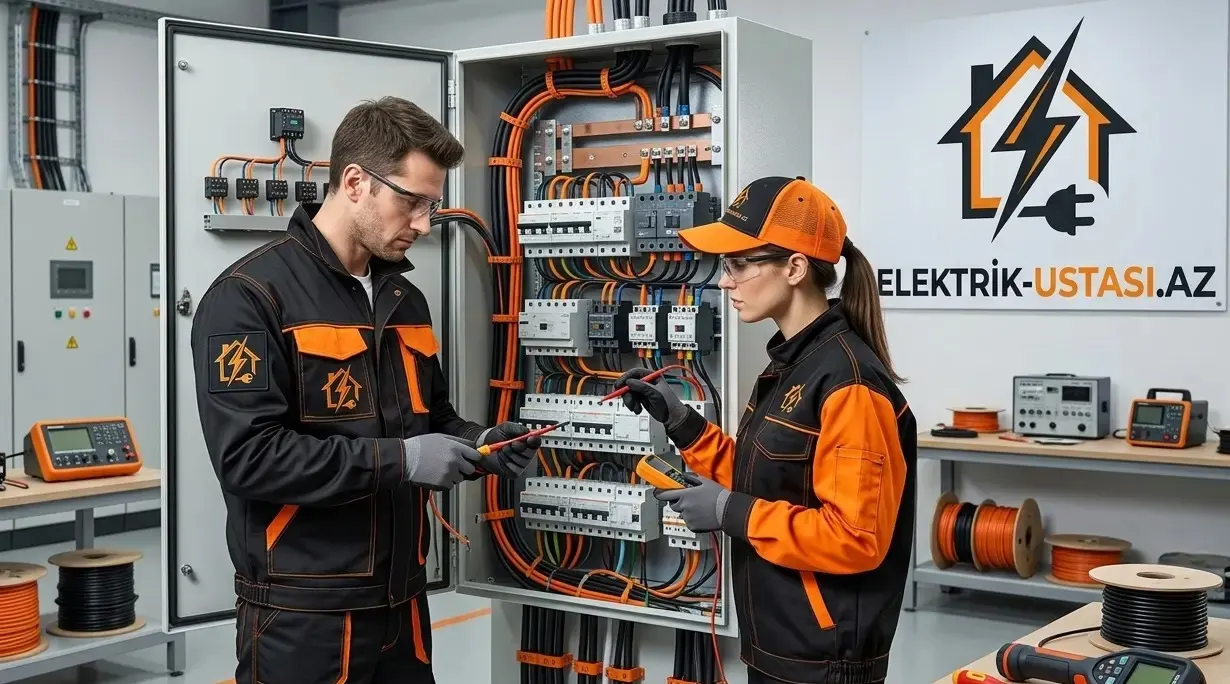 Elektrik panellərinin (şit) yığılması və təmiri