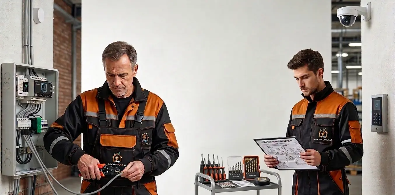 Təhlükəsizlik sistemlərinin elektrik qoşulması